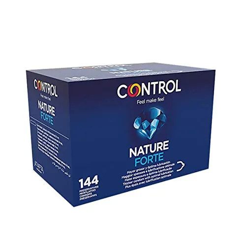 Control Nature Forte Preservativi Extra Resistenti in Gomma - 144 Profilattici