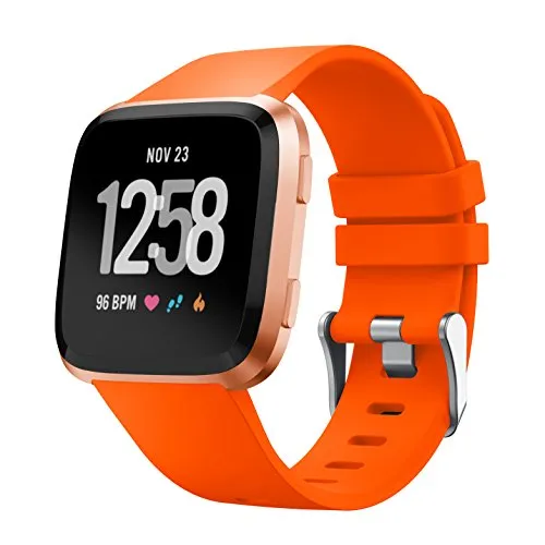 SUPORE Cinturino per Fitbit Versa/Fitbit Versa 2 , Cinturini di Ricambio per Bracciali in Gomma Fitness Fitbit Versa Smartwatch