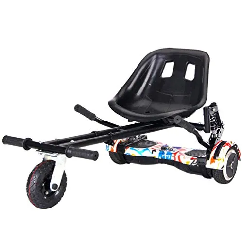 Lvbeis Hoverkart per Hoverboard Sedile Go Kart per Auto Bilanciato Compatibile con Monopattino Elettrico Scooter