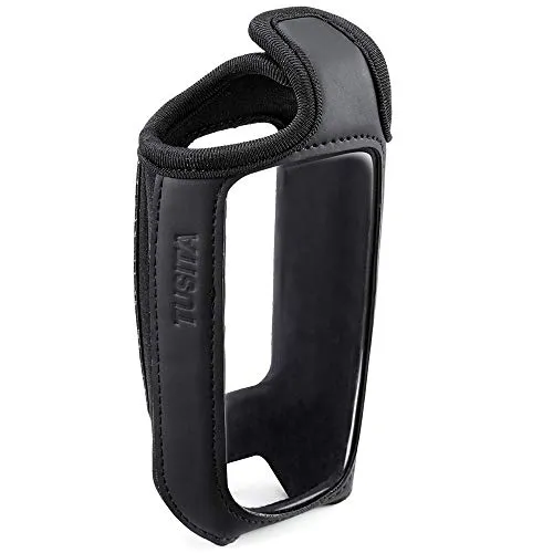 TUSITA Slip Case per Garmin GPSmap 62 62s 62st 62sc 62stc 64 64s 64st 64sc - Custodia protettiva in pelle - Accessori navigatore GPS Navigator