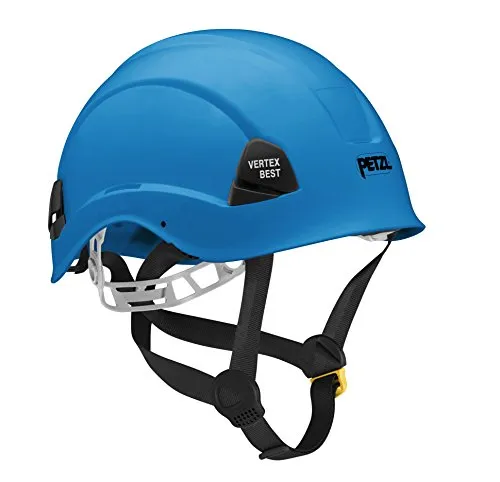 PETZL Helme Vertex Best, Casco per lavori in Quota e Soccorso Unisex Adulto, Blu, 53-63 cm