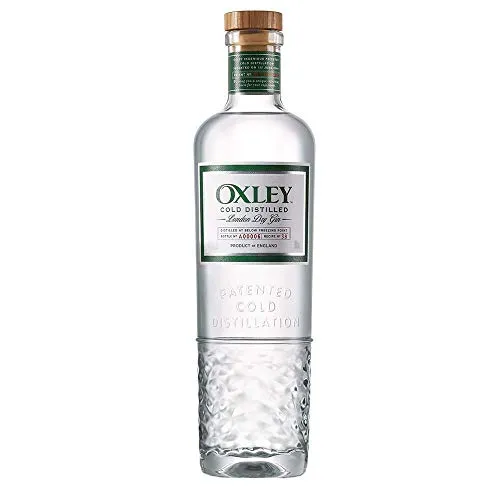 Oxley Premium London Dry Gin, il primo gin al mondo distillato a freddo, 70 Cl