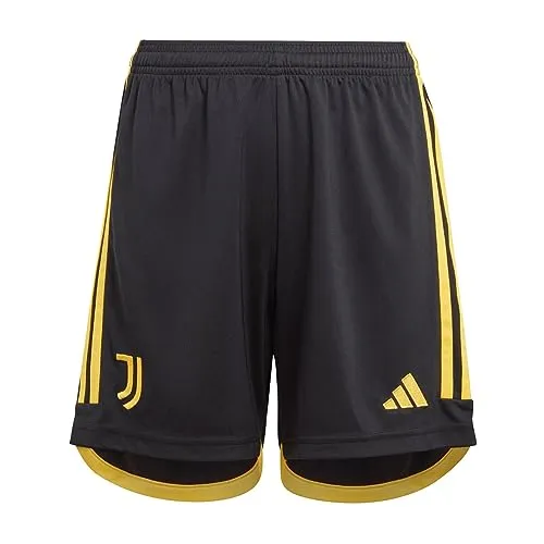 adidas, Home 23/24 Juventus, Pantaloncini da Calcio, Oro Nero/Audace, 1112, Bambino