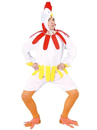 Costume da Gallina Bianca per adulto Unica