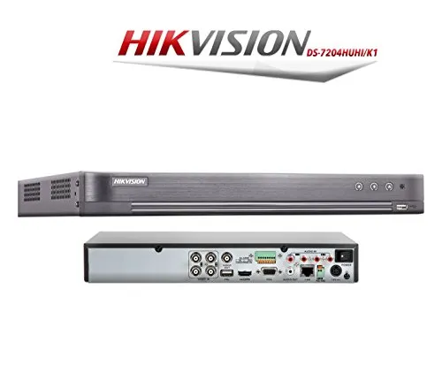 Hikvision Turbo HD DVR 4 CH canale CCTV videoregistratore digitale TVI ds-7204hqhi-k1
