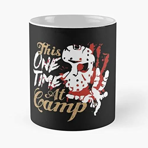 OriginalFavorites Horror Hockey Friday Time Camp 13Th Thirteenth One Mask Movie Migliore Tazza da caffè Regalo 11 oz
