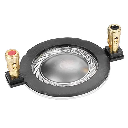 Zerone 34,4 mm 8 Ohm Super tweeter, bobina basculante fai da te in titanio pellicola piatta di ricambio per sistema Home Cinema