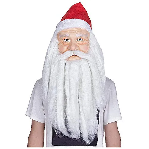 YaPin Maschere in Lattice Cosplay Maschera di Babbo Natale con Cappuccetto Rosso