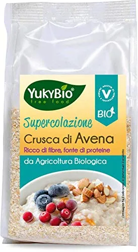 Yukybio cereali biologici Crusca di Avena 250g (1)