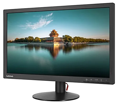 Lenovo ThinkVision T2224d Monitor, Display 21,5", Risoluzione 1920x1080, formato 16:9, Luminosità 250 nits, Tempo di risposta 7ms, Contrasto 1000:1, Nero