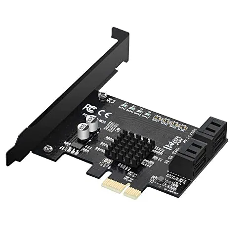 MZHOU 4IE SATA III PCIE 6Gbps Supporto scheda Controller host HyperDuo SSD Tiering IPFS Moltiplicatore di Porte per Disco Rigido Marvell 88SE9215 Chipset