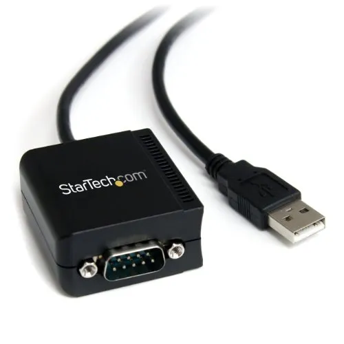 Startech.Com Cavo Adatattore Rs-232 USB Ftdi a Seriale 1 Porta, con Interfaccia Com