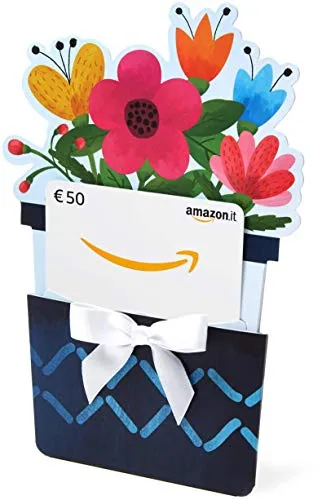 Buono Regalo Amazon.it - €50 (Busta di Fiori)