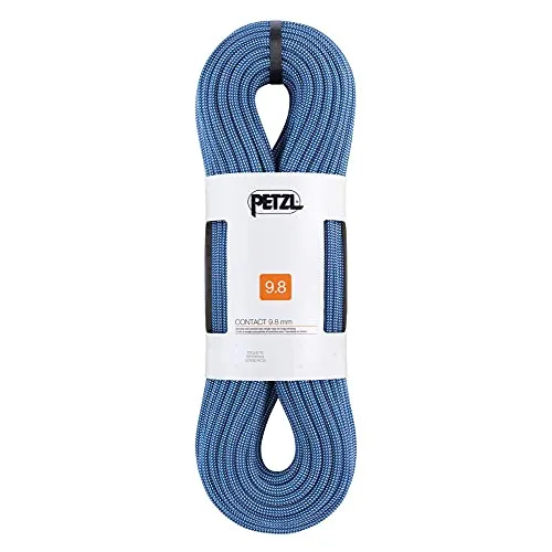 PETZL Contact 9.8 mm, Corda Unisex-Adulto, Blu, 70 m