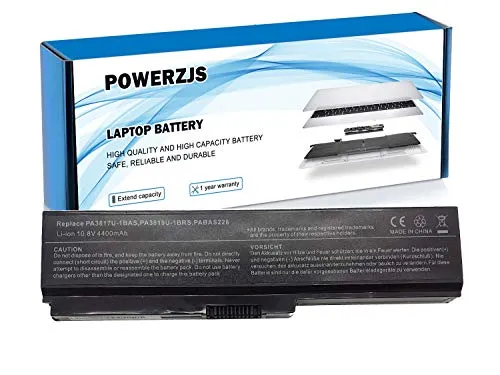 ZJS PA3817U-1BRS PA3818U-1BRS Batteria del laptop per Toshiba Satellite A660 C650 C650D C655 C660 C660D C670 C670D L600 L630 L675 L675D L755 L755D L770 L750[10,8V 48Wh]