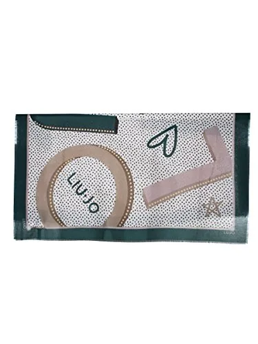 Foulard Donna Liu Jo 120x120 Logo Fall/Winter 2018/2019 95220 (bot.green), taglia unica MainApps