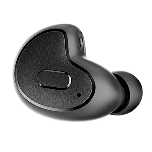Avantree Apico Mini Auricolare Bluetooth, Invisibile Cuffia, Solo per Orecchio Destro, Non per Chiamare, Piccolissimo Auricolare per Motocicletta GPS, Podcasts, AudioLibri