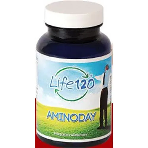 Aminoday di Life 120 | 90 Compresse Integratore Alimentare con 11 Aminoacidi e Acido Alfalipoico essenziali per la Muscolatura | Distributore Esclusivo OneLife