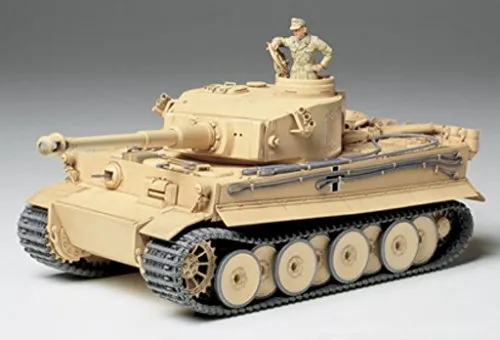 Tamiya 300035227 - Carroarmato della II Guerra Mondiale Tiger I Initial, Scala: 1:35