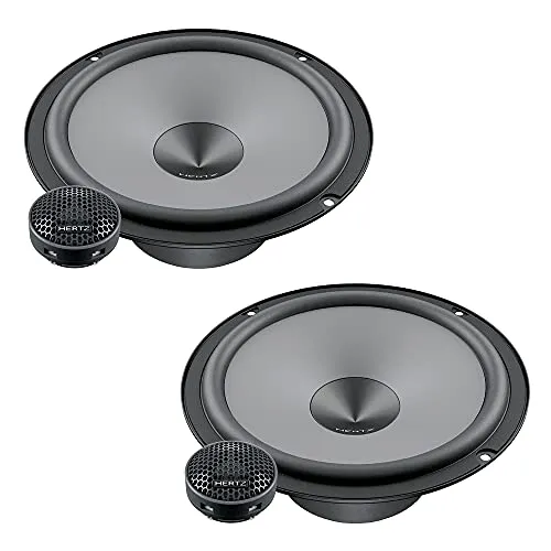 Hertz K 165 - Sistema audio per auto a due vie da 165mm 300W (2 Woofer + 2 Tweeter)