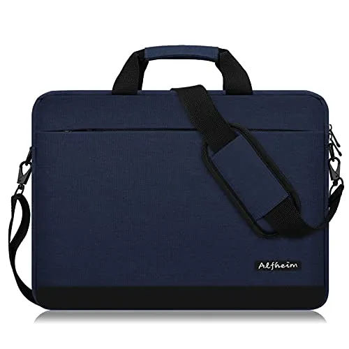 Alfheim Borsa del Computer Portatile con Tracolla 15.6/16 Pollice Uomini Donne Leggero Impermeabile Morbido Sacchetto Del Computer per Business Work Notebook Ultrabook Compatibile con Macbook Pro 15