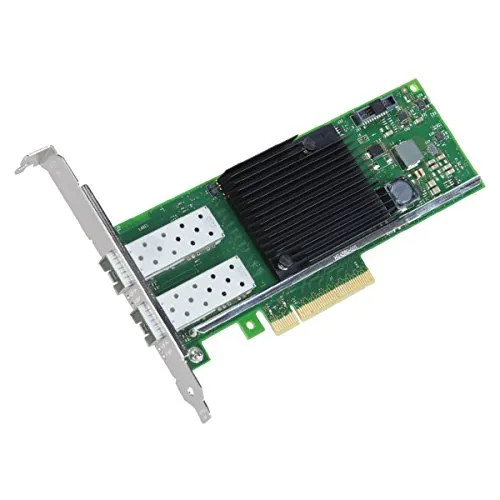 Intel X710DA2BLK - Adattatore di rete convergente Ethernet - PCI Express 3.0 x8-2 porte - fibra ottica, doppia assiale - Bulk White Box
