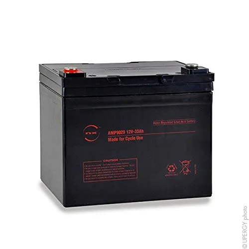 NX - Batteria AGM Uso Ciclico 12V 33Ah M6-F