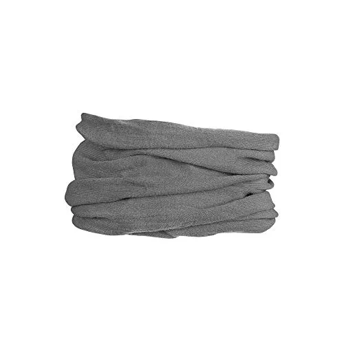 GripGrab Multifunktionales Merino Halstuch, Berretto da Ciclismo. Unisex-Adulto, Grigio, Taglia Unica