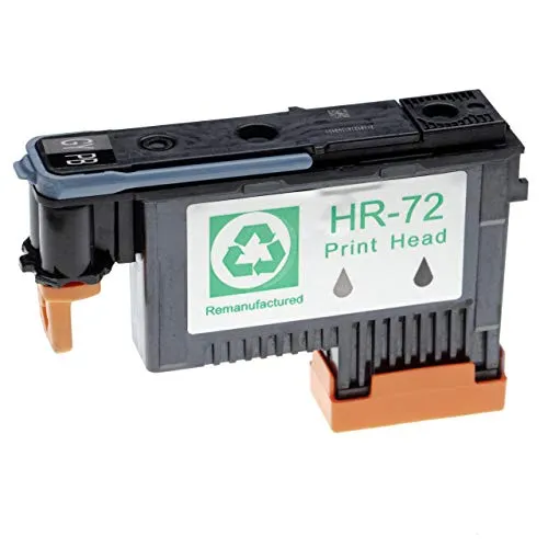 vhbw testina di stampa compatibile con HP DesignJet serie T2300, T610 24, T610 44, T610, T620, T770, T770 Hard Disk stampante - grigio/nero foto