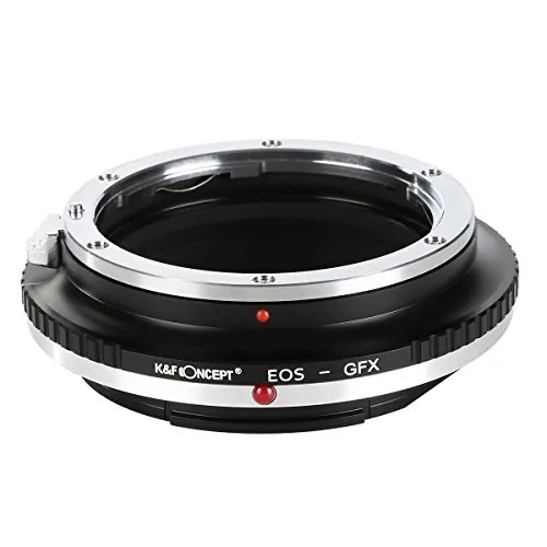EOS-GFX Adattatore K&F Concept Anello Adattatore di Montaggio per l'Obiettivo di Canon EOS a Fotocamera Fujifilm GFX Serie