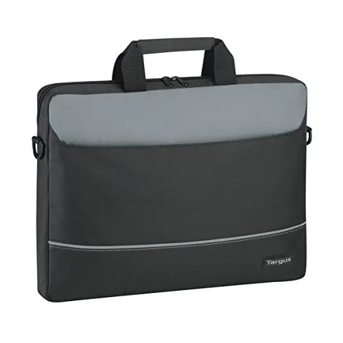 Targus Topload Intelletto Borsa da Trasporto per Notebook 15.6", Nero/Grigio