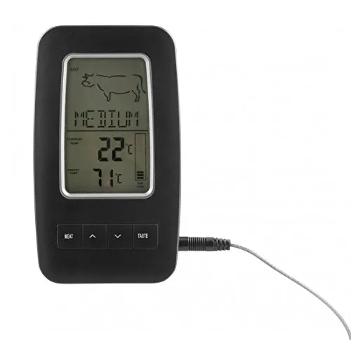 Dangrill Termometro Digitale per carni con Ricevitore Bluetooth, Multicolore, 12,3 x 7,1 x 4,1cm