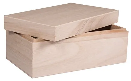 Rayher 62815000 Box-Legno con Coperchio, Fscmixcredit