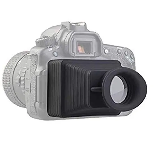 LENSGO - Mirino per fotocamera professionale da 3,2", con lente di ingrandimento LCD 3,2x, paraluce per Canon Sony, Nikon, Olympus Panasonic e altre fotocamere DSLR/SLR