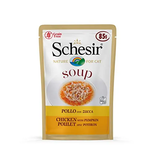 Schesir Cat Soup 85 gr Pollo e Zucca