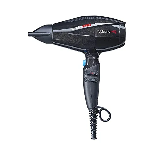 Asciugacapelli Babyliss Pro ionico Vulcano HQ nero 2400W