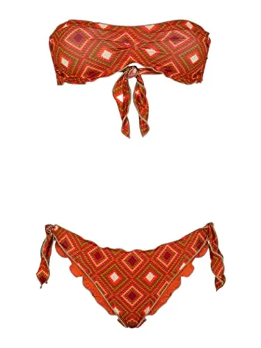 ME FUI Costume da Bagno Donna Bikini MF23-1523U Arancione
