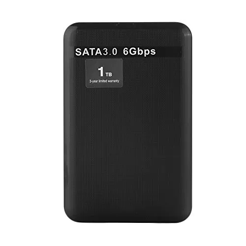 Auntwhale SATA USB 3.0 1TB Meccanico Esterno Lettura della Memoria del Disco Rigido Mobile HDD 6Gbps Super Fast Laptop