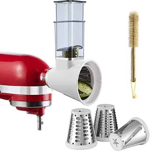 Attacco per Affettatrice/ Grattugia per KitchenAid Stand Mixer, Tritatutto Formaggio Grattugia Taglierina Insalata Accessori