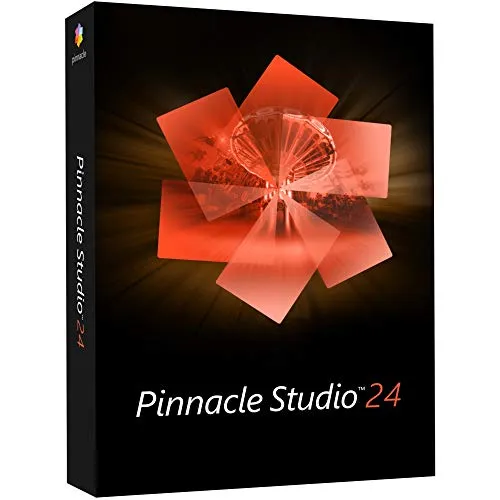 Pinnacle Studio 24 | Software di registrazione di schermate ed editing video [disco per PC]