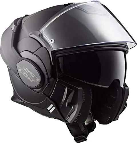 503991411XXL - LS2 FF399 Valiant Noir Motorcycle Helmet XXL Matt Black