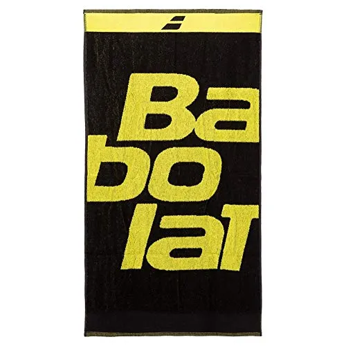 Babolat - Asciugamano da Paddle tennis, colore: Nero / Giallo
