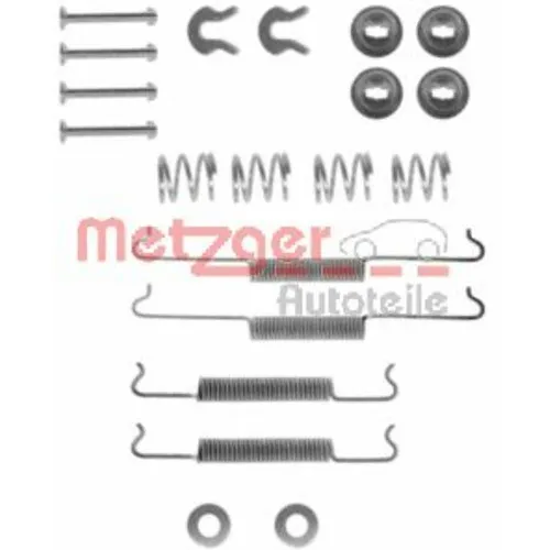 Metzger 105 – 0522 Set di accessori, Ganasce del freno