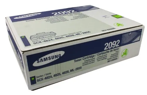 Samsung MLT-D2092S, SV004A, Cartuccia Toner, da 2.000 pagine, compatibile con le stampanti Samsung LaserJet ML-2855ND, Samsung LaserJet Multifunzione SCX-4824FN e SCX-4828FN, Nero