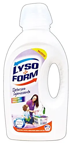 Lysoform Detersivo Liquido Lavatrice, Colori Brillanti, 21 Lavaggi 135ml