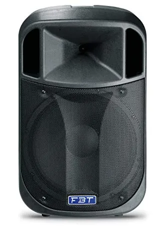 FBT DJ 15A - Cassa Monitor Diffusore Audio Attivo Professionale da 700/200 W peak power (350W + 100W RMS) e 129dB SPL, Nero