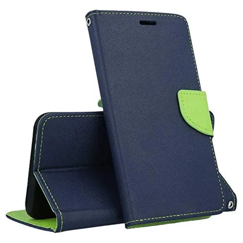 compatibile per Xiaomi MI Note 10 / Mi Note 10 Pro/Mi CC9 Pro Custodia COVER case STAND LIBRO GEL Protezione tpu PORTAFOGLIO eco pelle porta carte (blu/verde)