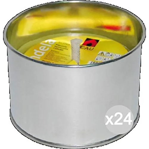 Citronella Set 24 U 124 Alluminio Fiaccola 10X7H Repellente Insetticida, Multicolore, Unica