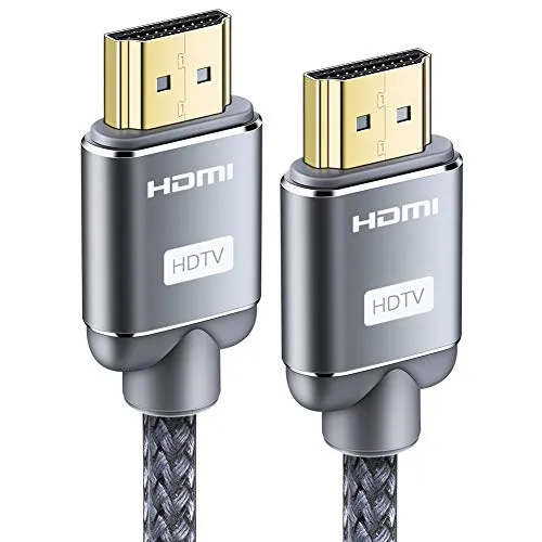 Cavo HDMI 10m, Snowkids Cavi HDMI a/b ad alta Velocità con Ethernet, Supporta HDR 2.0/1.4a, Ultra HD 1080p, 3D, PS3, PS4, TV, Computer e Monitor