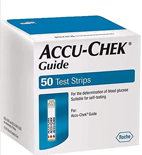 ACCU CHEK GUIDE - 100 Strisce per controllo glicemia - ACCUCHECK (4x25 Strisce)